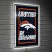 Signature HomeStyles Wall Accents Denver Broncos NFL Neolite Wall Decor