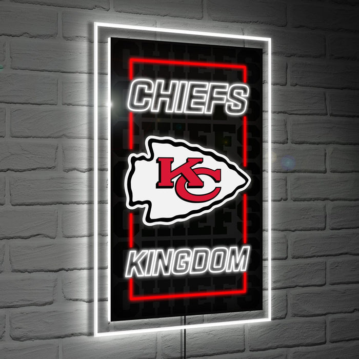 Signature HomeStyles Wall Accents Kansas City Chiefs NFL Neolite Wall Decor