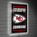 Signature HomeStyles Wall Accents Kansas City Chiefs NFL Neolite Wall Decor