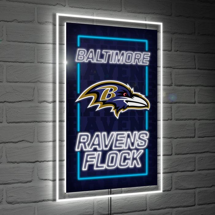 Signature HomeStyles Wall Accents Baltimore Ravens NFL Neolite Wall Decor