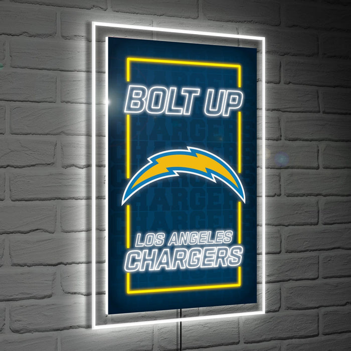 Signature HomeStyles Wall Accents LA Chargers NFL Neolite Wall Decor