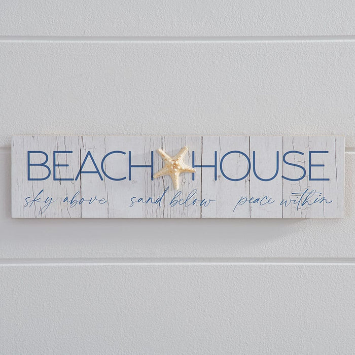 Signature HomeStyles Wall Signs Beach House Wood Sign