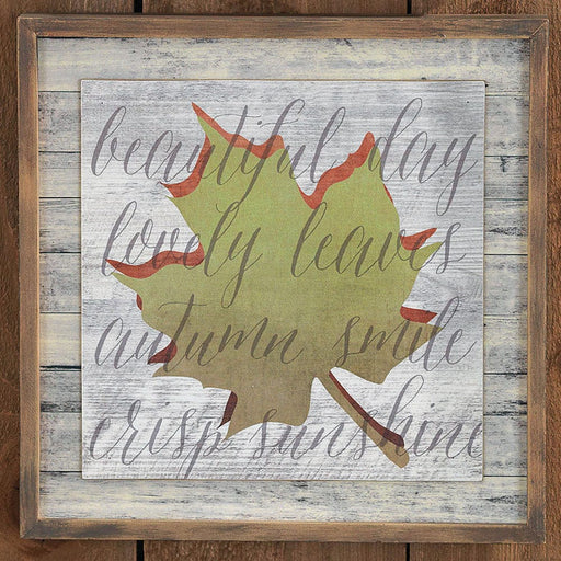 Signature HomeStyles Wall Signs Beautiful Day Wood Sign