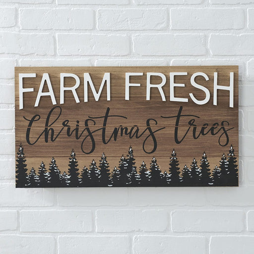 Signature HomeStyles Wall Signs Farm Fresh Wood Sign