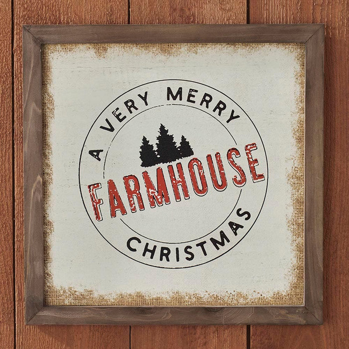 Signature HomeStyles Wall Signs Farmhouse Christmas Wood Sign