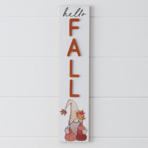 Signature HomeStyles Wall signs Hello Fall Gnome Sign