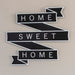 Signature HomeStyles Wall Signs Home Sweet Home Metal Ribbon Sign