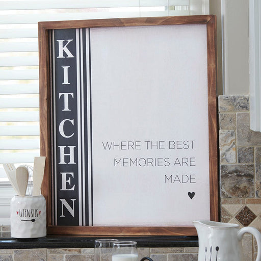 Signature HomeStyles Wall Signs Kitchen Memories Wood Sign