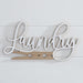 Signature HomeStyles Wall Signs Laundry Cutout Wood Sign