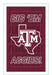 Signature HomeStyles Wall Signs Texas A&M NCAA Neolite LED Rectangle Wall Sign
