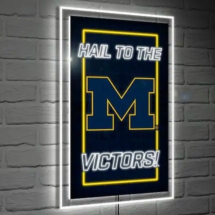 Signature HomeStyles Wall Signs NCAA Neolite LED Rectangle Wall Sign