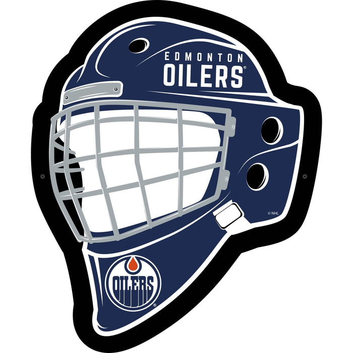 Signature HomeStyles Wall Signs Edmonton Oilers NHL LED Wall Helmet