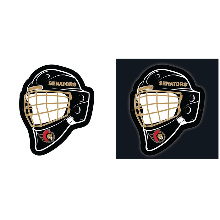 Signature HomeStyles Wall Signs Ottawa Senators NHL LED Wall Helmet