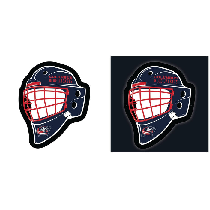 Signature HomeStyles Wall Signs Columbus Blue Jackets NHL LED Wall Helmet