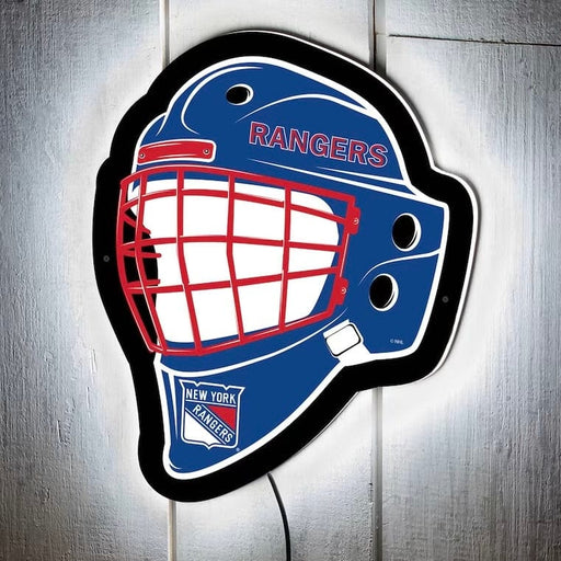 Signature HomeStyles Wall Signs NHL LED Wall Helmet