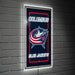 Signature HomeStyles Wall Signs Columbus Blue Jackets NHL Neo Lite Rectangle Wall Sign