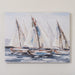 Signature HomeStyles Wall Signs Sail Boats Canvas Print