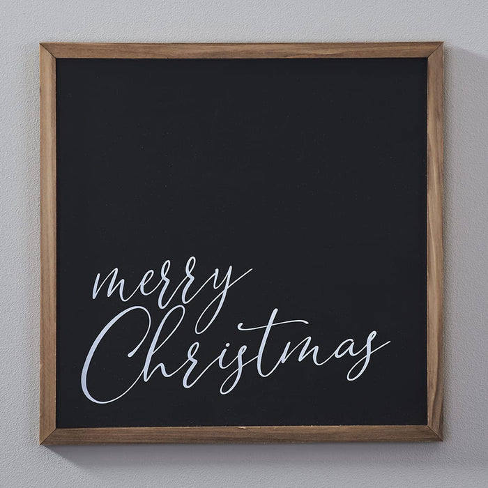 Signature HomeStyles Wall Signs Simply "Merry Christmas" Wood Sign