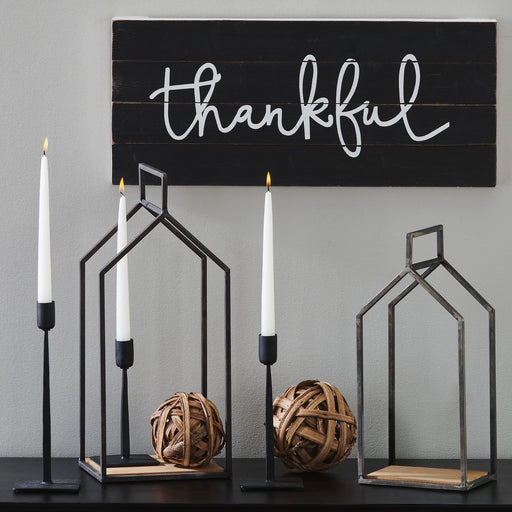 Signature HomeStyles Wall Signs Thankful Wood Plank Sign