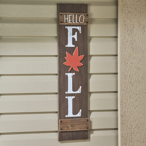 Signature HomeStyles Wall Signs Welcoming Fall Wood Sign