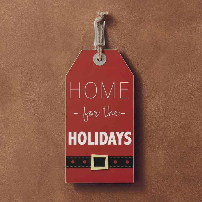 Signature HomeStyles Wall Signs Wood Reversible Holiday Sign