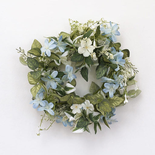 Signature HomeStyles Wreathes Blue Blossoms Wreath